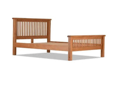 Oscar Vertically Slatted Bed Frame