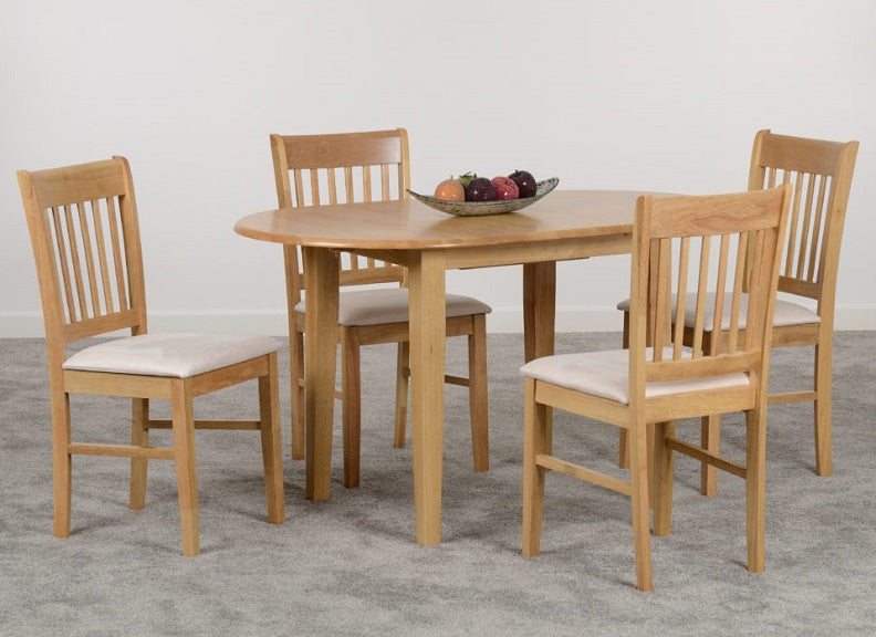 Oxford Oak Extending Set
