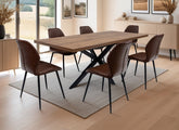 Panama Large Extending Table W/6 Fontana Chairs