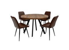 Panama 1.1 m Round Dining - Set