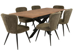 Payton Table W/Flavia Olivia Chairs