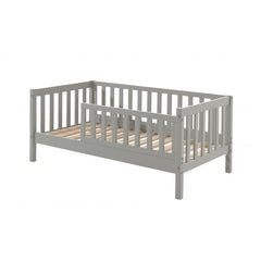 PEUTERBED 70 Toddler Bed – Grey with Extra High Sides 70 x 140 cm (VIP)