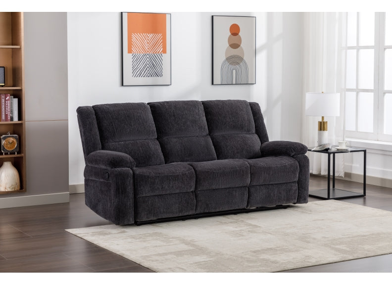 Pertch Charcoal 3RR Sofa - 1