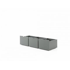 PINO SET OF 3 DRAWERS FOR MID SLEEPER H85CM GREY (VIP)