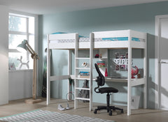 Pino White High Sleeper - room