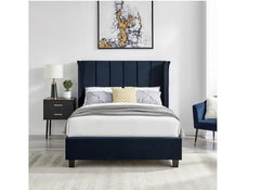 Polaris Blue Bed - end