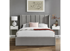 Polaris Silver Storage Bed - closed