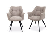 Poppy Taupe Chairs