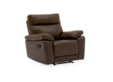Positano Brown Reclining Armchair