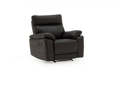 Positano Black Reclining Armchair