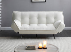 Reni Cream Sofa Bed - 1
