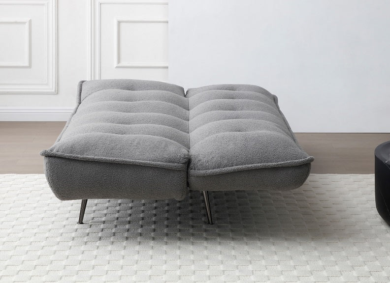 Reni Grey Sofa Bed  - open