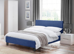 Rialto Blue Bed With Manhattan Furniture