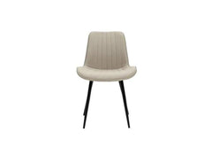 Richmond Stone Faux Leather Chair - front