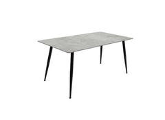 Riga Grey Stone Fixed Dining Tables