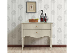 Ritz Small Console Tables With Drawers – Cream or Olive Green Hallway / Living Room Storage Tables