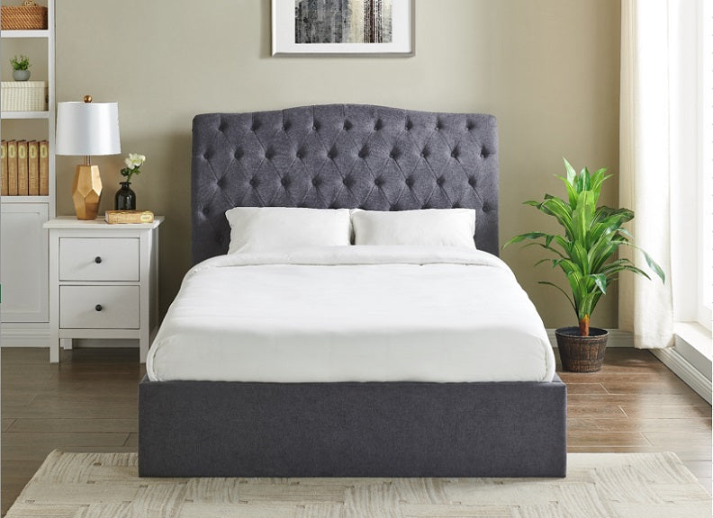 Rosa Dark Grey Storage Bedroom