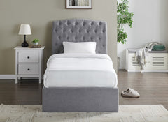 Rosa Light Grey Storage Bedroom