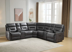 Rowan Grey Sectional Sofa - 1