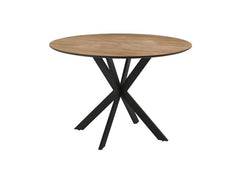 Sadia Round Oak Table - 1