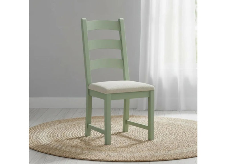 Salcombe Sage Chair - beige seat - room