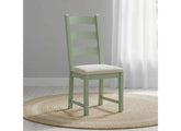 Salcombe Sage Chair - beige seat - room