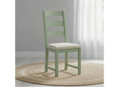 Salcombe Sage Chair - beige seat - room