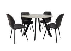 Saldini Round Dining Set