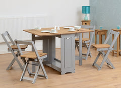 Santos Grey Foldaway Set - room