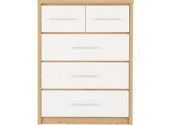 Seville White 2+3 Chest - front