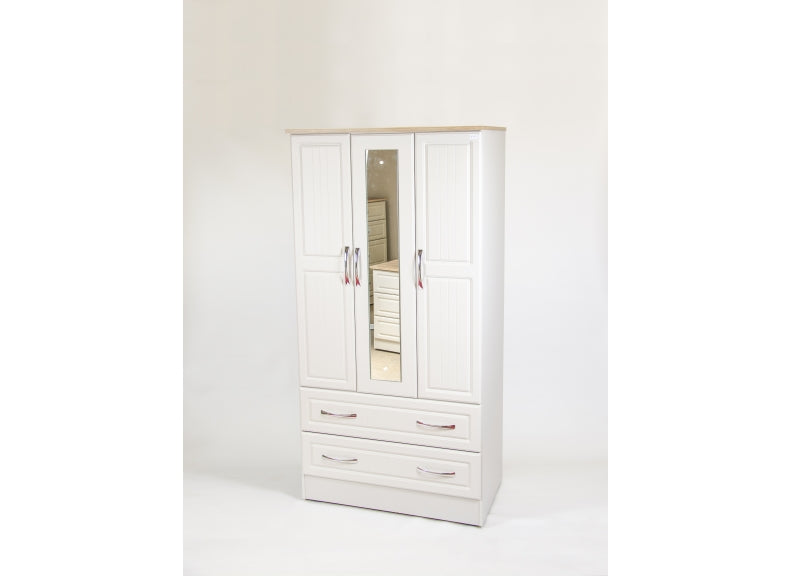 Shannon Mirrored Wardrobe