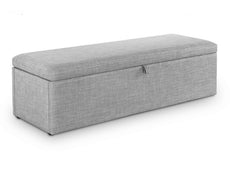 Sorrento Light Grey Blanket Box - 2