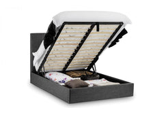 Sorrento Slate Storage Bed - open