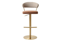 Strata Brown Fusion Stool - c/o