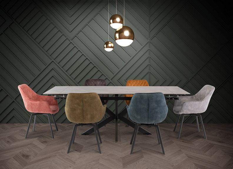 Sutton Extending Table With Viola Chairs - room