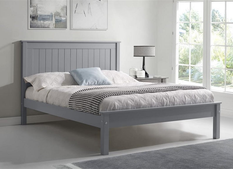 Taurus Low Foot Grey Bedroom