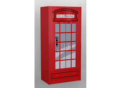 London Telephone Box Wardrobe