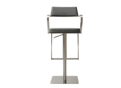 Tempo Grey PU Stool - 1
