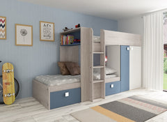 Trasman Barca Blue Bunk - room