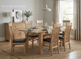 Treviso Oak Dining Set - room