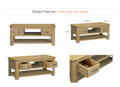 Treviso Coffee Table - detail