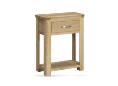 New Treviso Oak Small Console Table