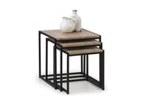 Tribeca Sonoma Oak Table Nest