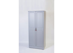 Tromso Grey Two Door wardrobe