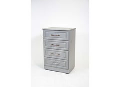 Tromso Grey Four Drawer Chest