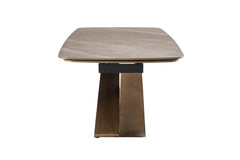 Vanosa Extendining Dining Table - end
