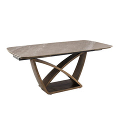 Vanosa Extending Dining Table - closed