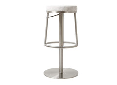 Vibe Stool W/Grey Fabric Seat - c/o
