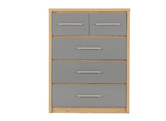 Seville Grey 2+3 Chest - front