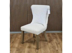 Windsor Grey Button Back Dining Chair